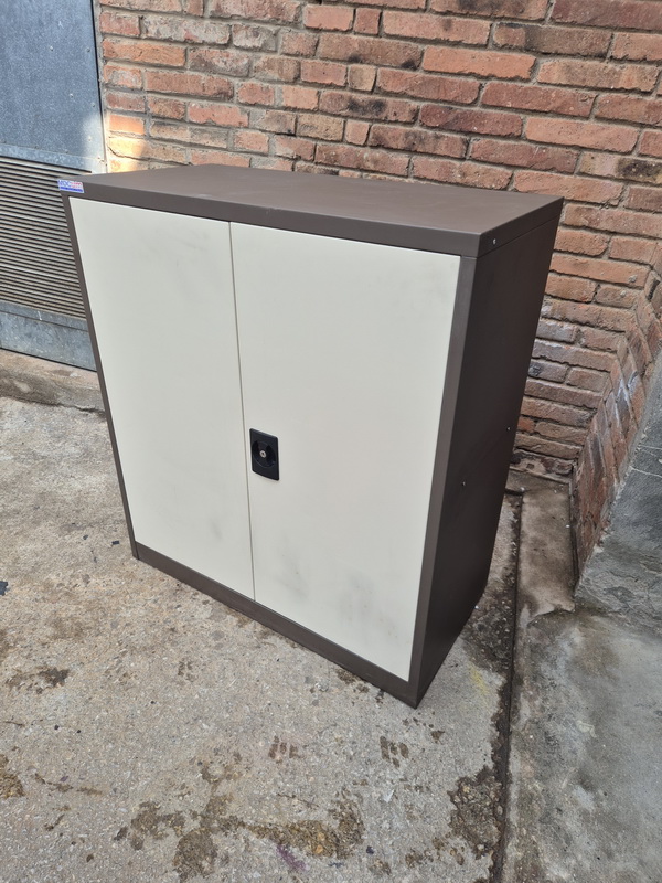 armario almacenamiento meta gris blanco 102x46x91.5 1u